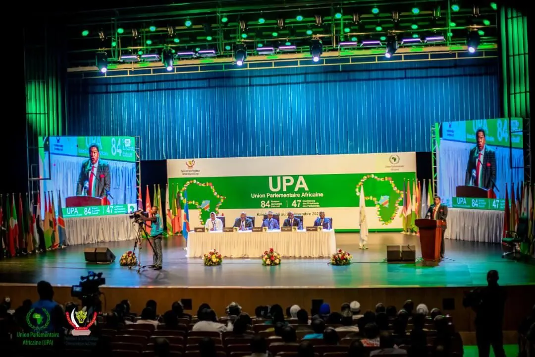 Plénière de l'Union Parlementaire Africaine à Kinshasa
